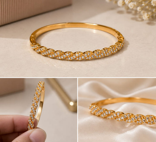 Elegant Infinity Crystal Bracelet